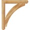 Ekena Millwork Thorton Craftsman Rough Sawn Bracket, Western Red Cedar, 4"W x 32"D x 36"H BKT04X32X36THR04RWR - alternate 3